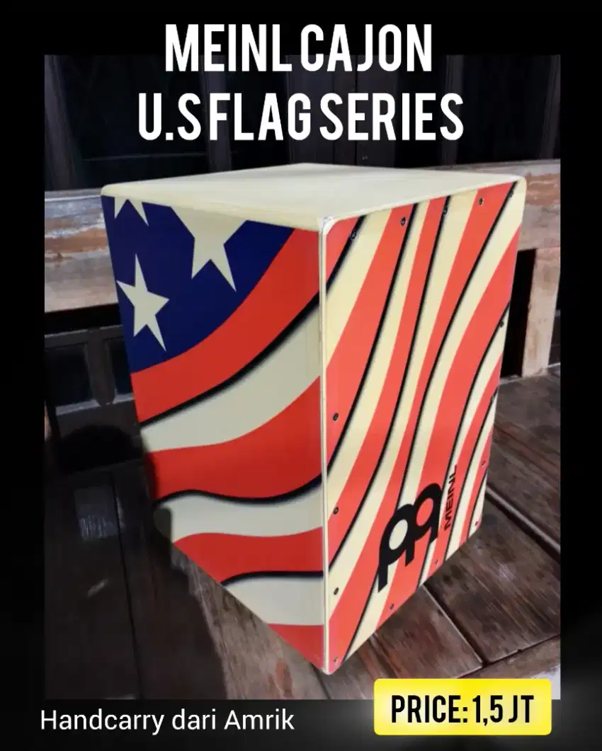 MEINL CAJON USA FLAG (LIMITED EDITION)