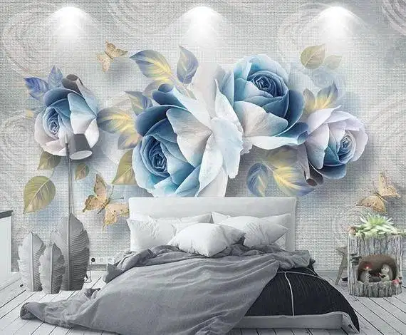 Pesan wallpaper dinding 3d custom toko jual dan pasang gorden murah