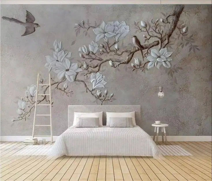 Pesan wallpaper dinding 3d custom toko jual dan pasang gorden murah