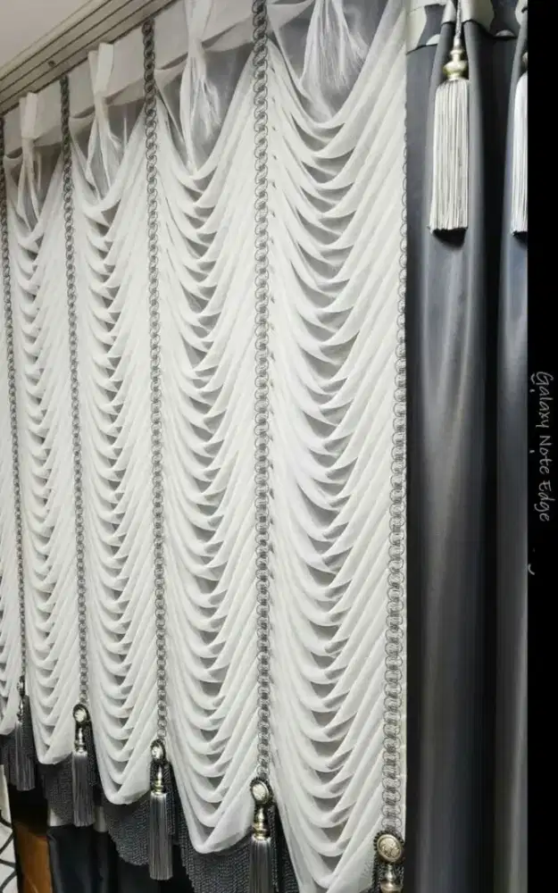 Pasang gordyn gorden hordeng murah vertikal roll blind jasa tirai viv