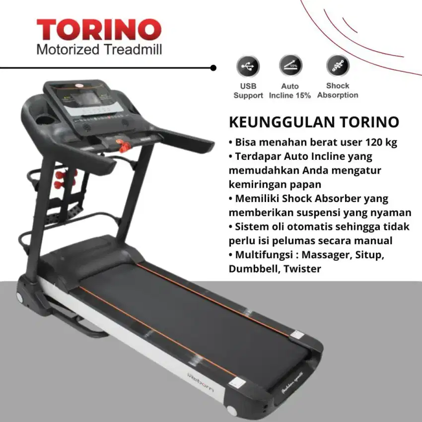 Treadmill Elektrik Torino