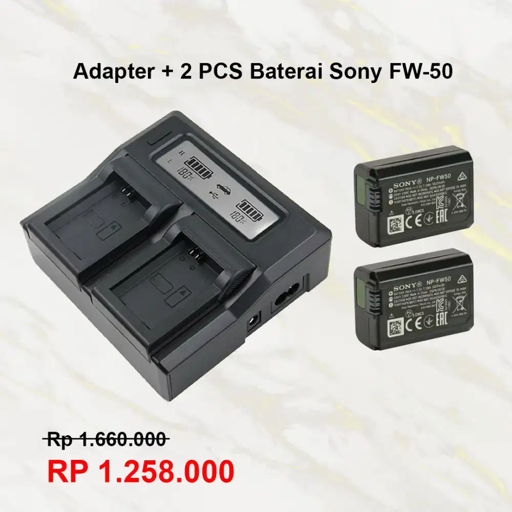 Adapter + Battery Sonny