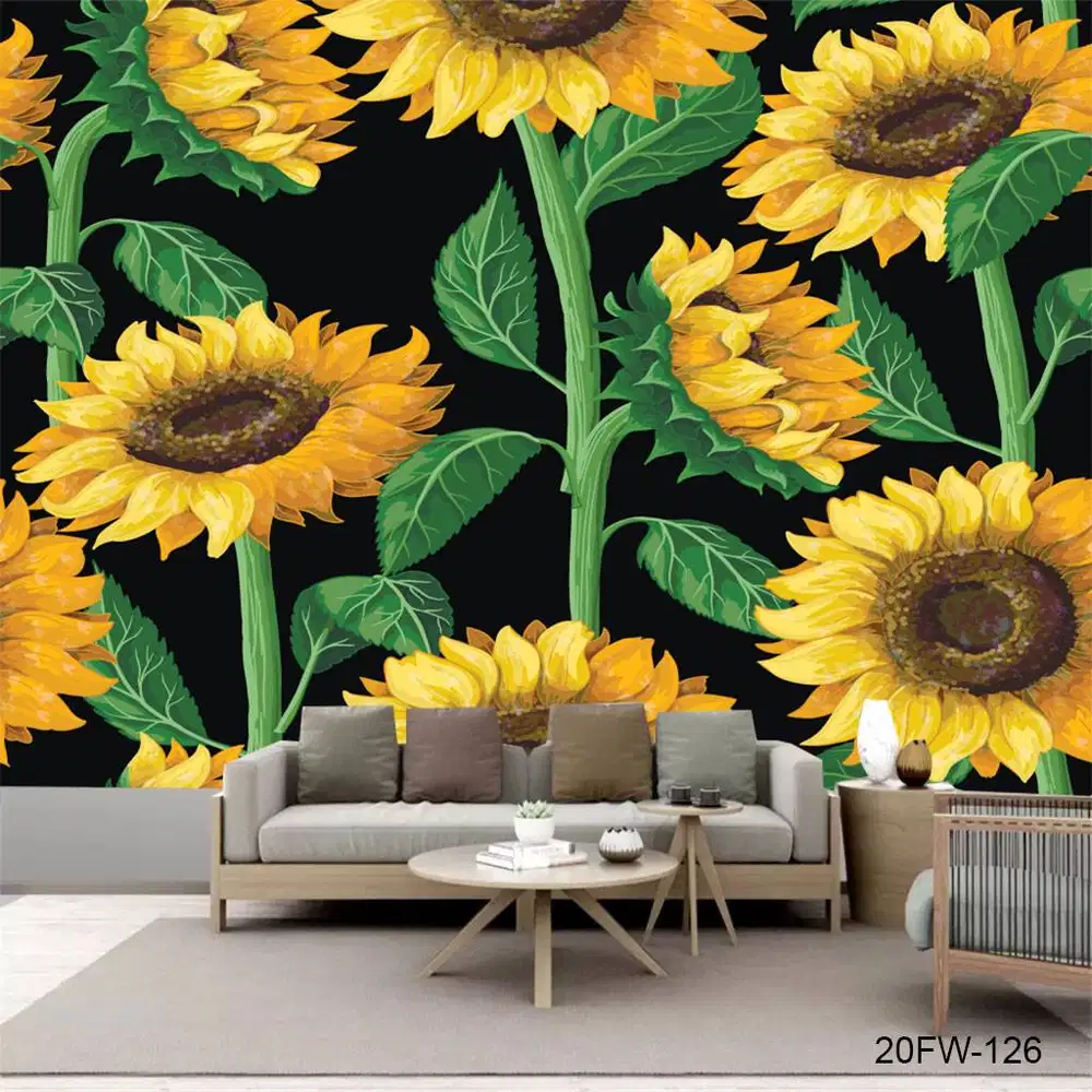 Pesan wallpaper dinding 3d custom toko jual dan pasang gorden murah