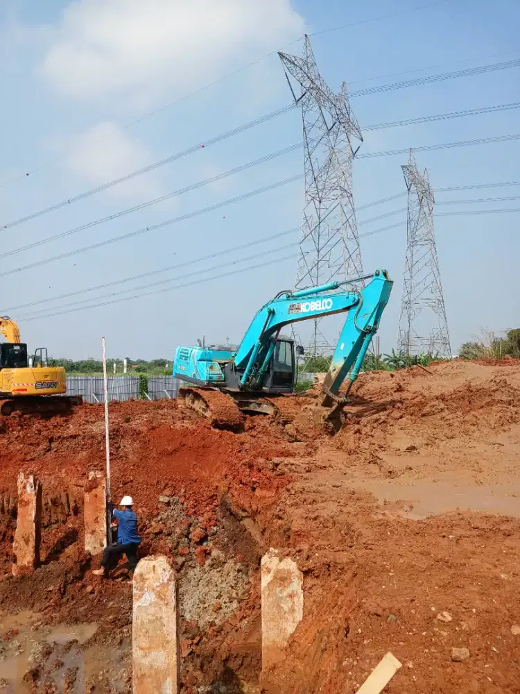 Jasa galain basement filcup striping dan bongkaran rumah gedung