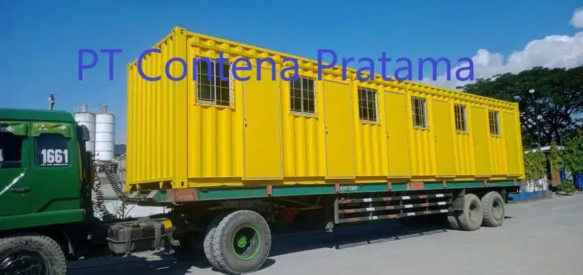 Container 6 pintu 6 sekat ruang ukuran 40 Feet