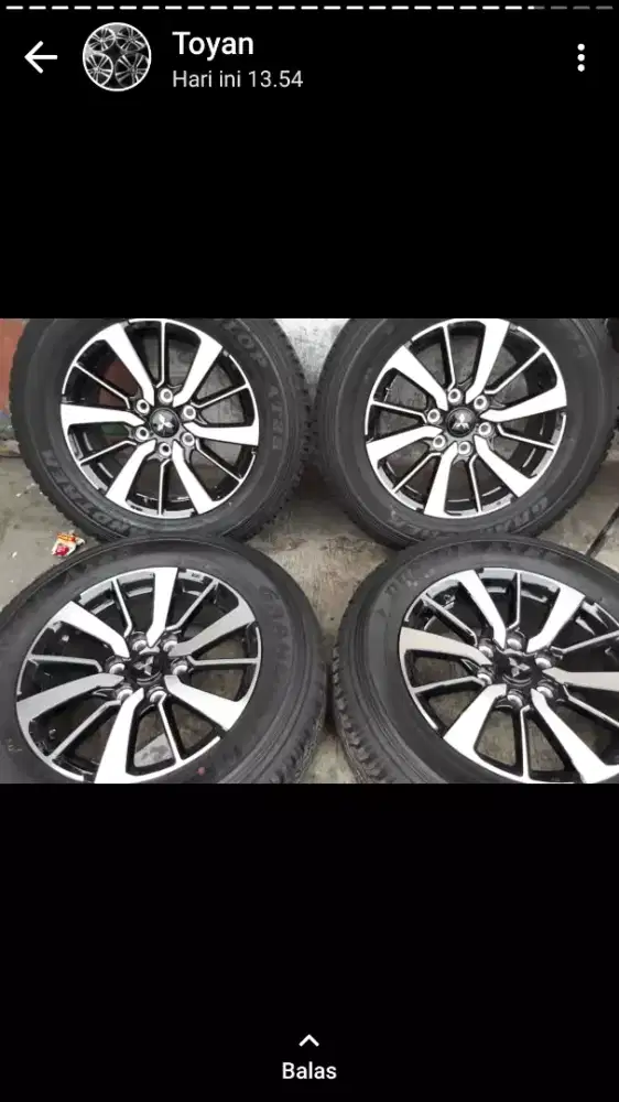 VELG mitsubishi pajero dakar ring 18 Sama ban