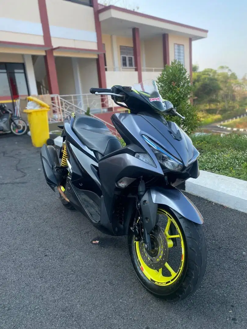 AEROX 155 VVA ABU ABU MULUS TERAWAT 2019