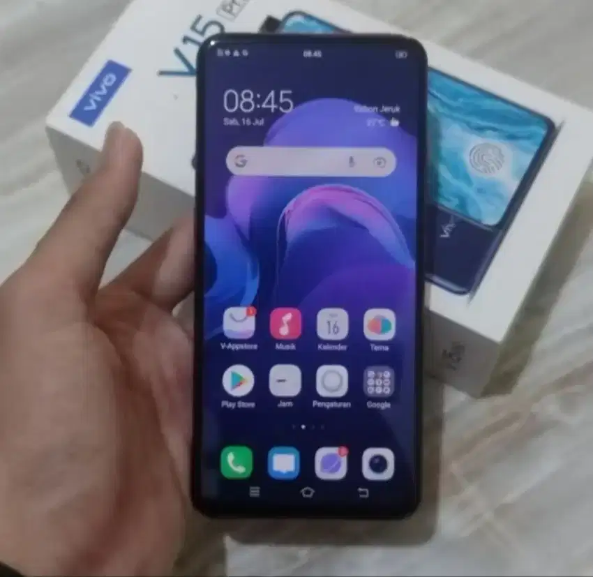 Vivo V15 mulus fulset