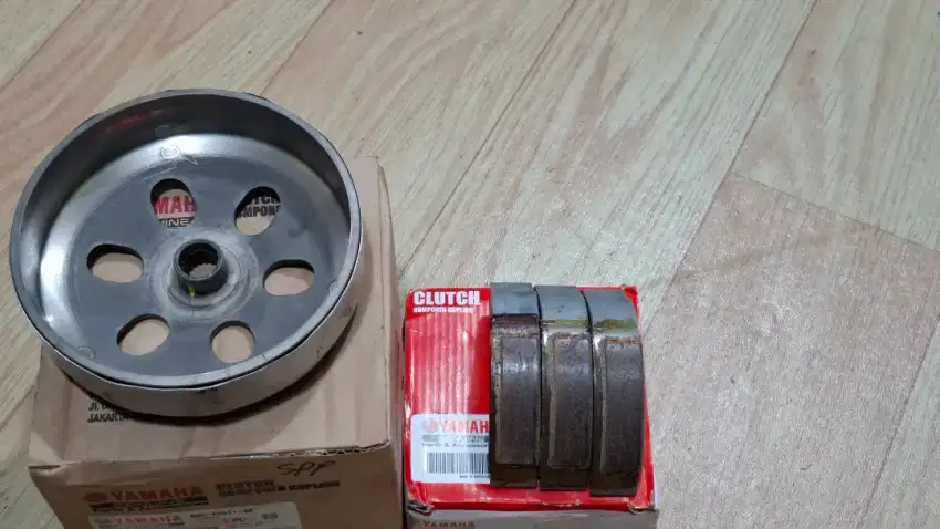 Kampas Ganda & Mangkok Ganda Ori Yamaha New Lexi LX 155