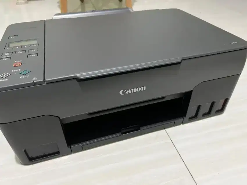 Printer Canon G3020 jarang dipakai (bekas)