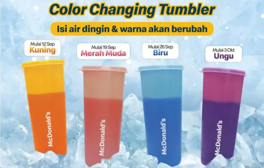 Color Changing Tumbler McDonald's