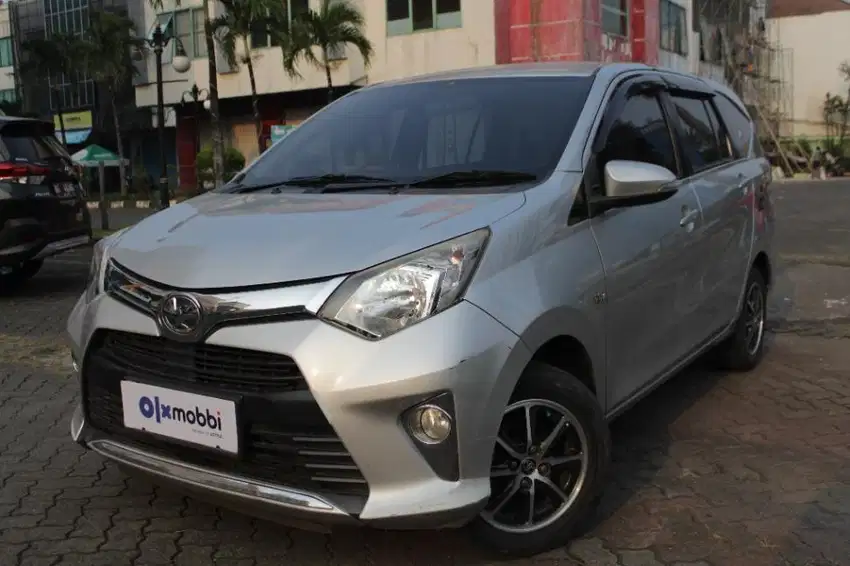 Pajak Panjang - Toyota Calya 1.2 G Bensin-AT 2017 Silver (TZB)