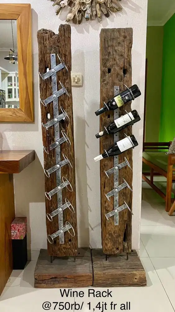 Dijual Rak Wine besar & kecil qualitas Eksport