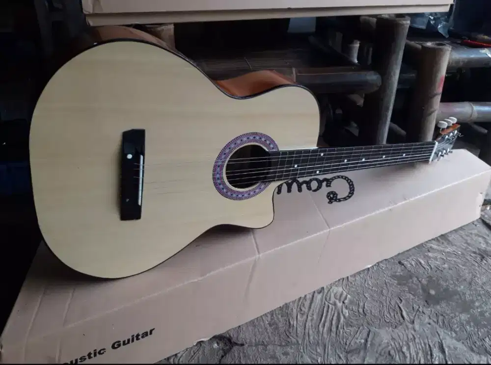 Gitar akustik ymahaa new