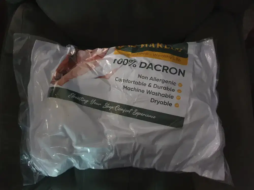 Bantal 100% Dacron merk Harley