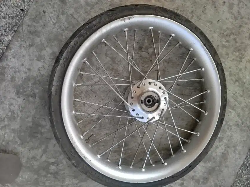 Velg R17 Ex Suzuki Skywave Fullset Ban Minus Tromol Belakang Pecah