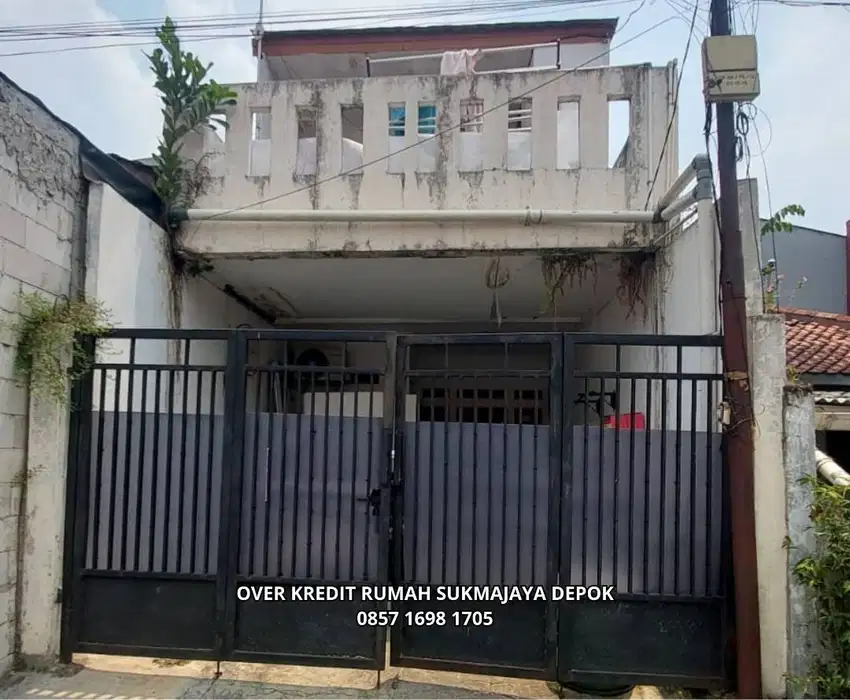 Rumah over kredit Depok II Sukmajaya @ Lingkungan cipayung jl satria