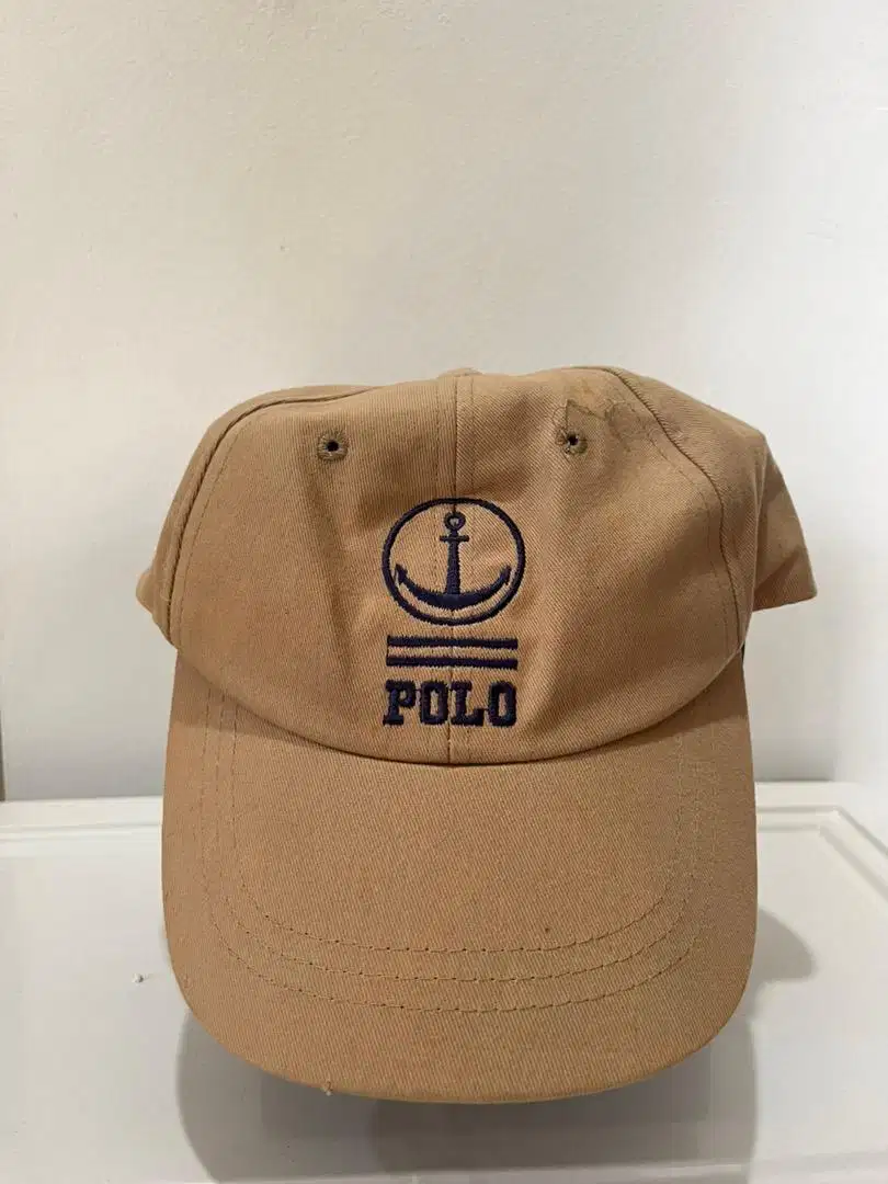 Topi Polo Krem Vintage