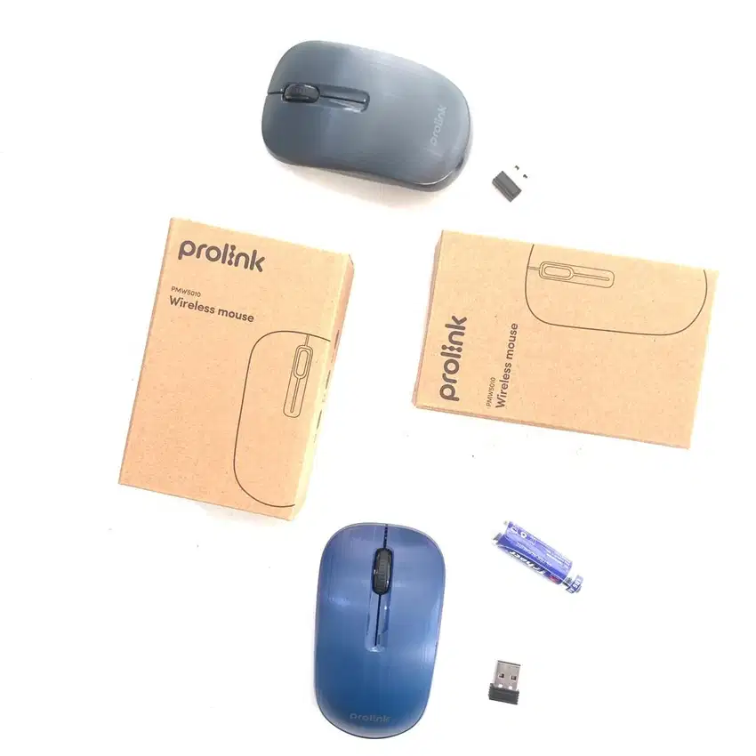 N E W   Prolink Mouse Wireless USB Original untuk Laptop/PC/HP/Tablet