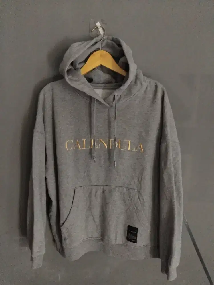 Hoodie abu pria/wanita