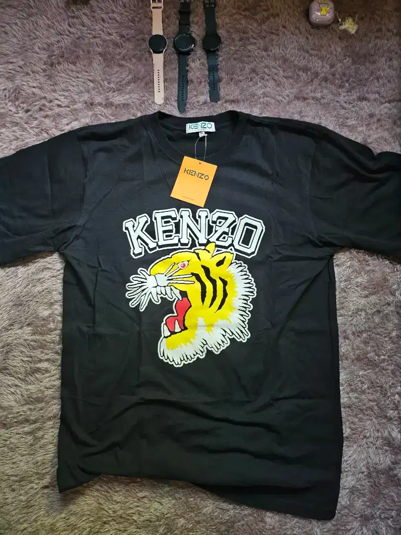 Kenzo Tiger Varsity Black / Kaos Branded