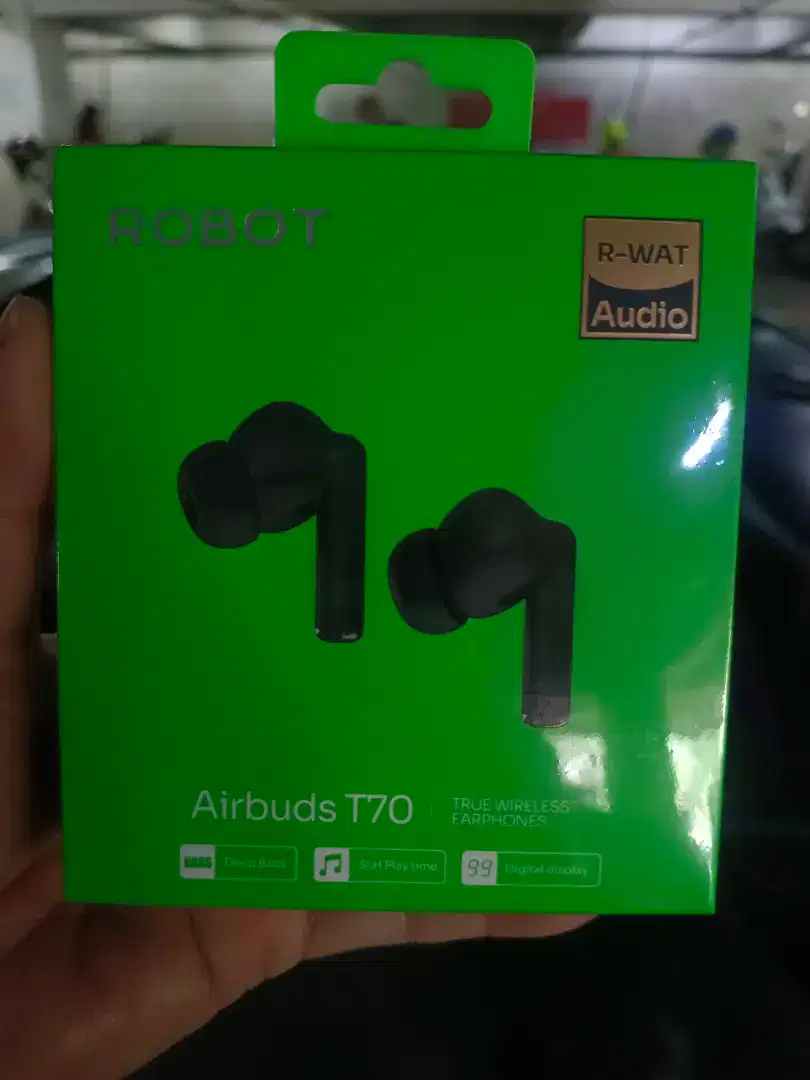 Jual Headset Bluetooth Robot T70.Support Handphone/Laptop ready