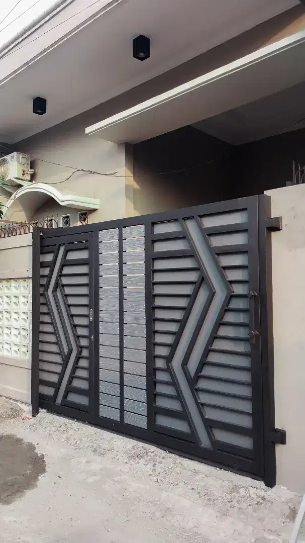 Pintu pagar model terbaru harga mulai 450rb/mtr