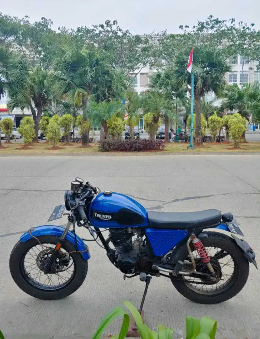 Motor Honda GL Max 125 Custome Bratcafe