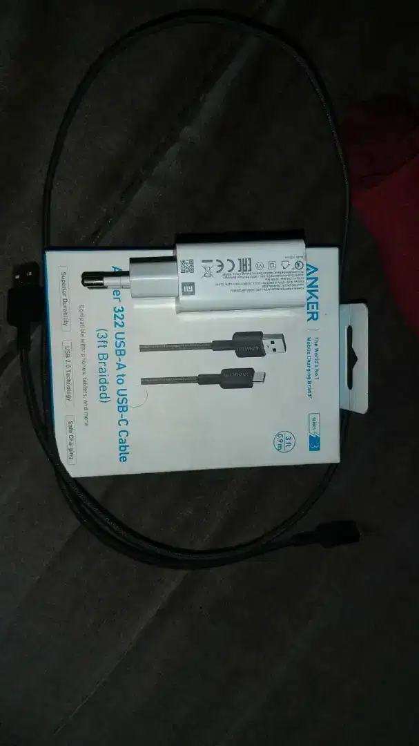 Xiaomi Charger original 22.5w + Anker type C