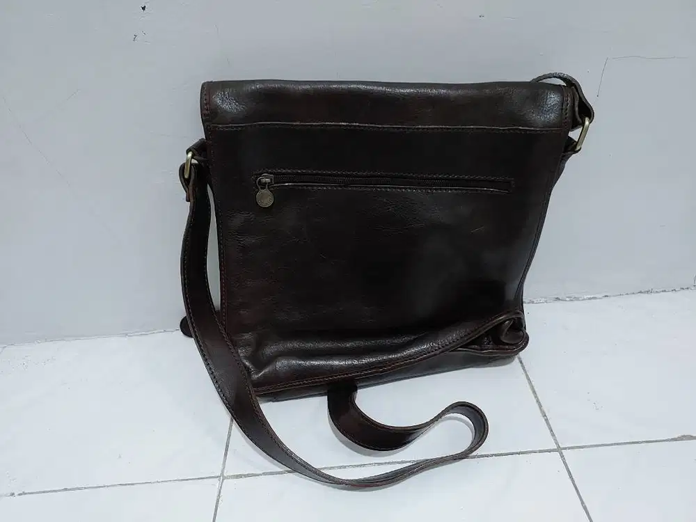 TAS KULIT SAPI ASLI DARI ITALIA (VENICE) 100% PREMIUM COCOK UNISEX