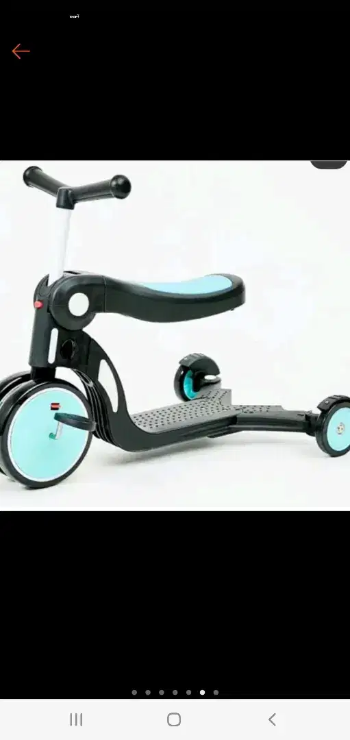 5ini1 multifuncitional Scooter /UONIBABY/RED/BLUE/YELLOW-BARU SISA 4