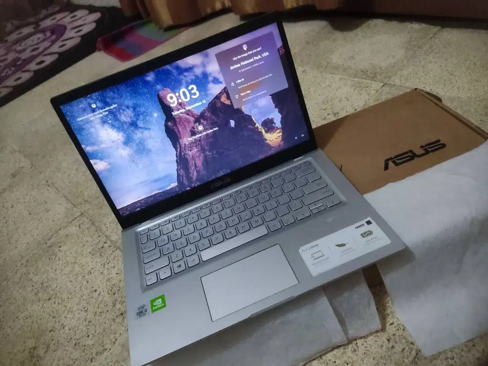 Turun Laptop Asus Bogor Slim VGA Resmi Langka 2Vga Jarang Pake Nego