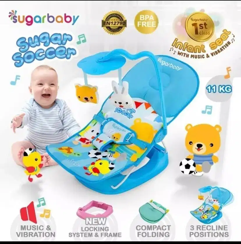 Sugar baby infant seat