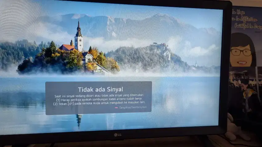 Smart TV LG 24 relatif baru