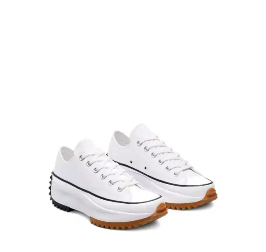 Sepatu Kasual Converse Unisex Run Star Hike Low White Original