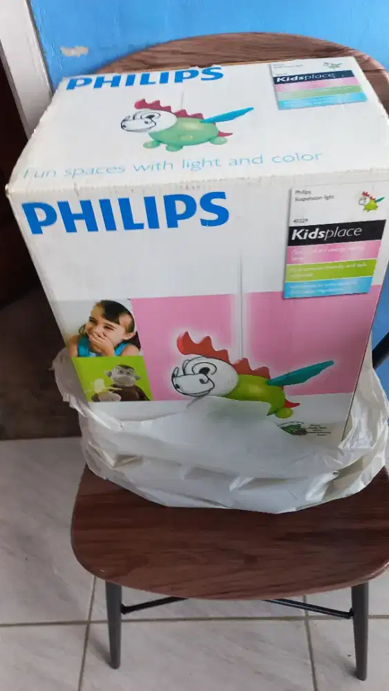 lampu kamar anak Philips kidsplace 40229