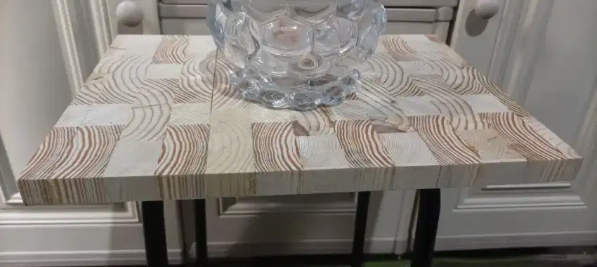 Jati Belanda mozaik ukuran 30x40 cm