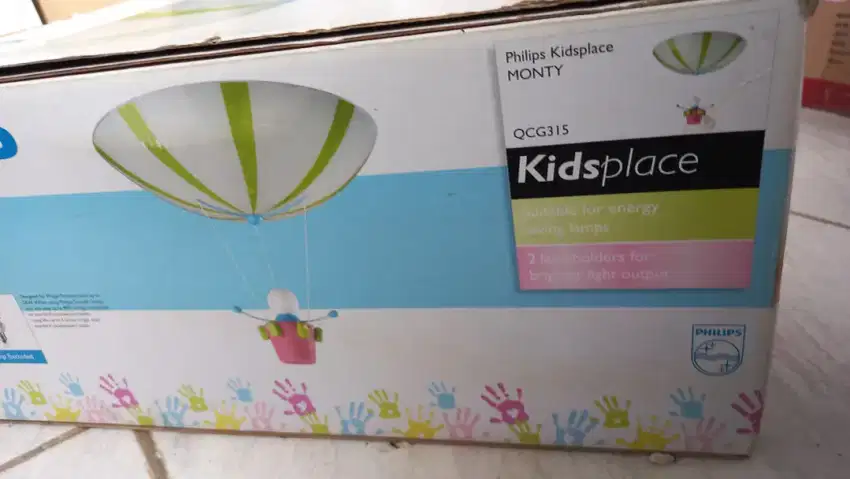 lampu kamar anak Philips Kidsplace MONTY QCG315