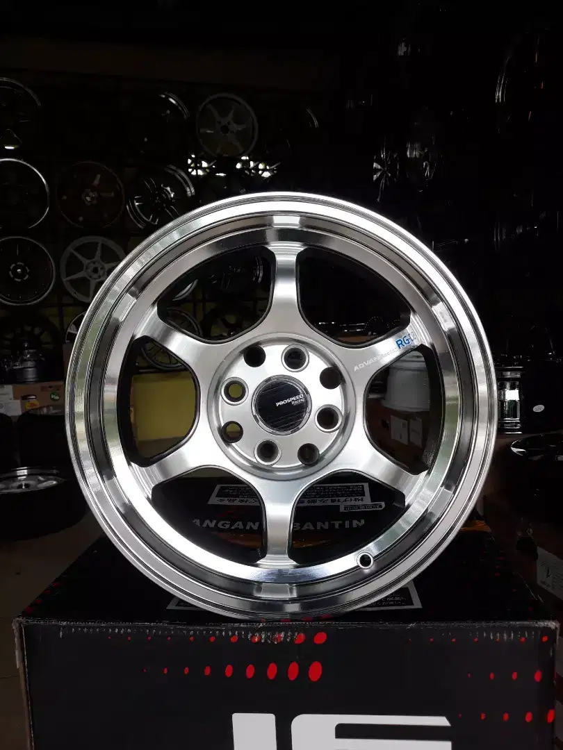 VELG ADVAN RG-D2 R15×65 H4×100/114 FLOW FORMING BRIO,JAZZ,YARIS,AGYA