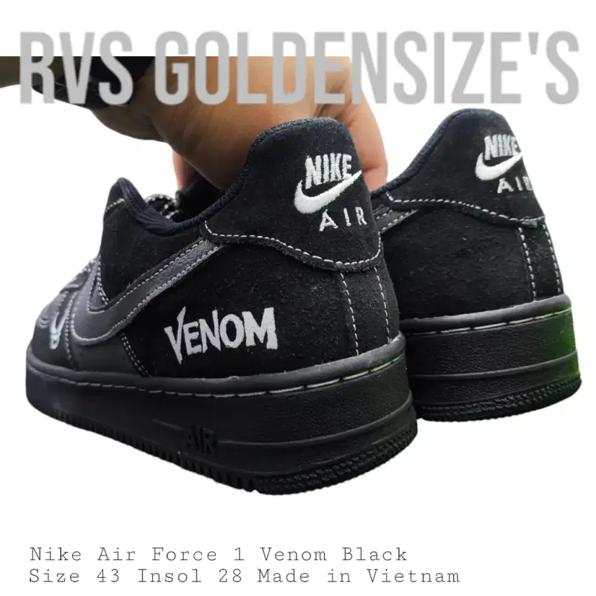 Nike Air Force 1 Venom Black