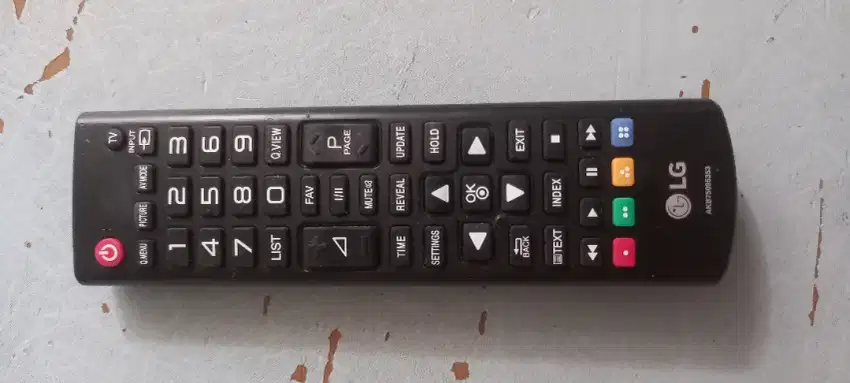 Dijual Remote TV LG LED 24in Original bawaan