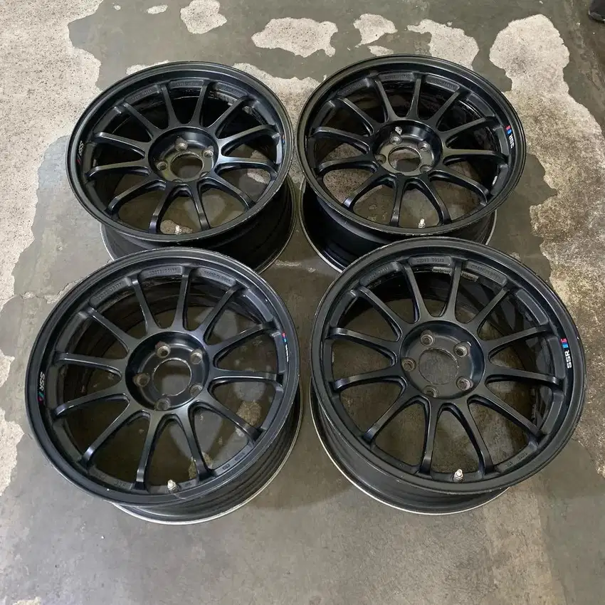 Japan SSR Type-F Ring 18 5x114 Velg Ori Original Jepang JDM Racing R18