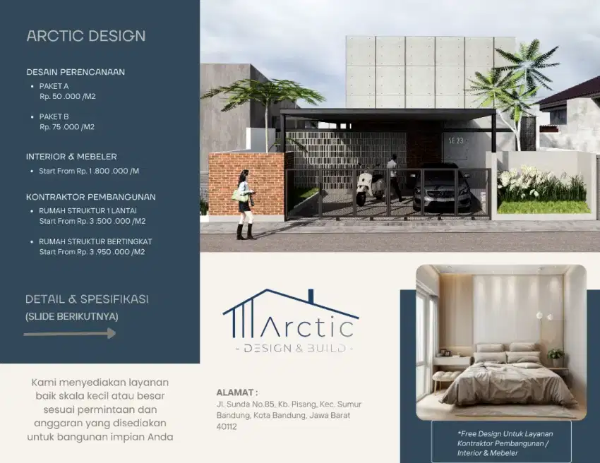 Arsitek | Interior | Kontraktor | Desain Rumah |Bangun Rumah| Renovasi