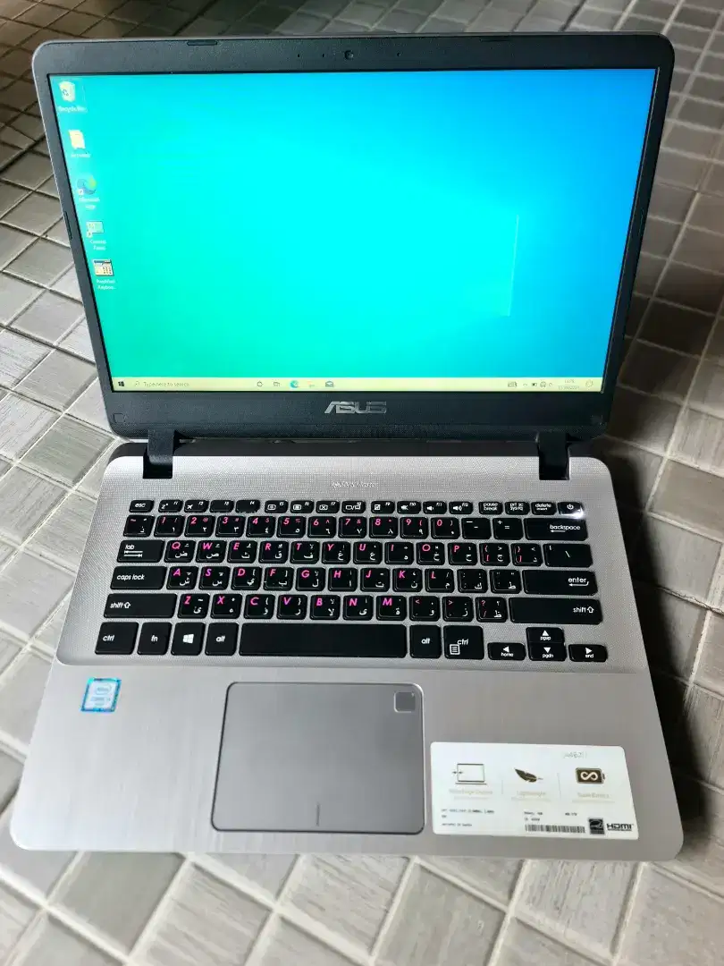 Laptop Asus A407 Core i3 RAM 8GB Slim Murah