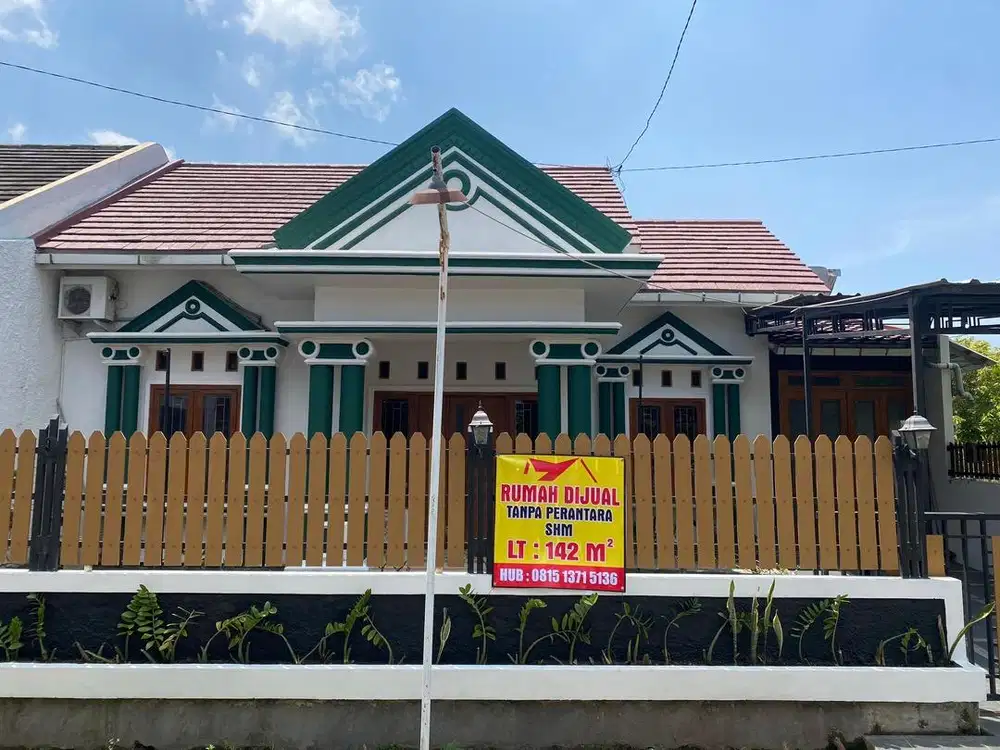 Rumah dijual 850jt Posisi Hook One Gate System Perumahan