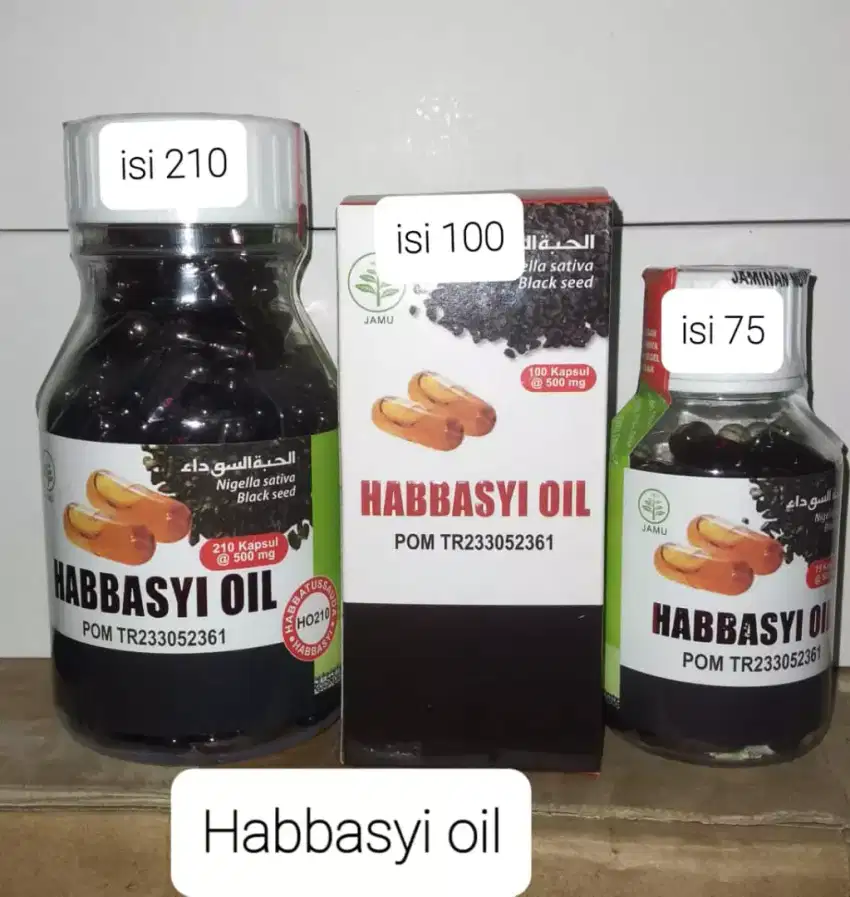 Jual herbal Habbasy oil