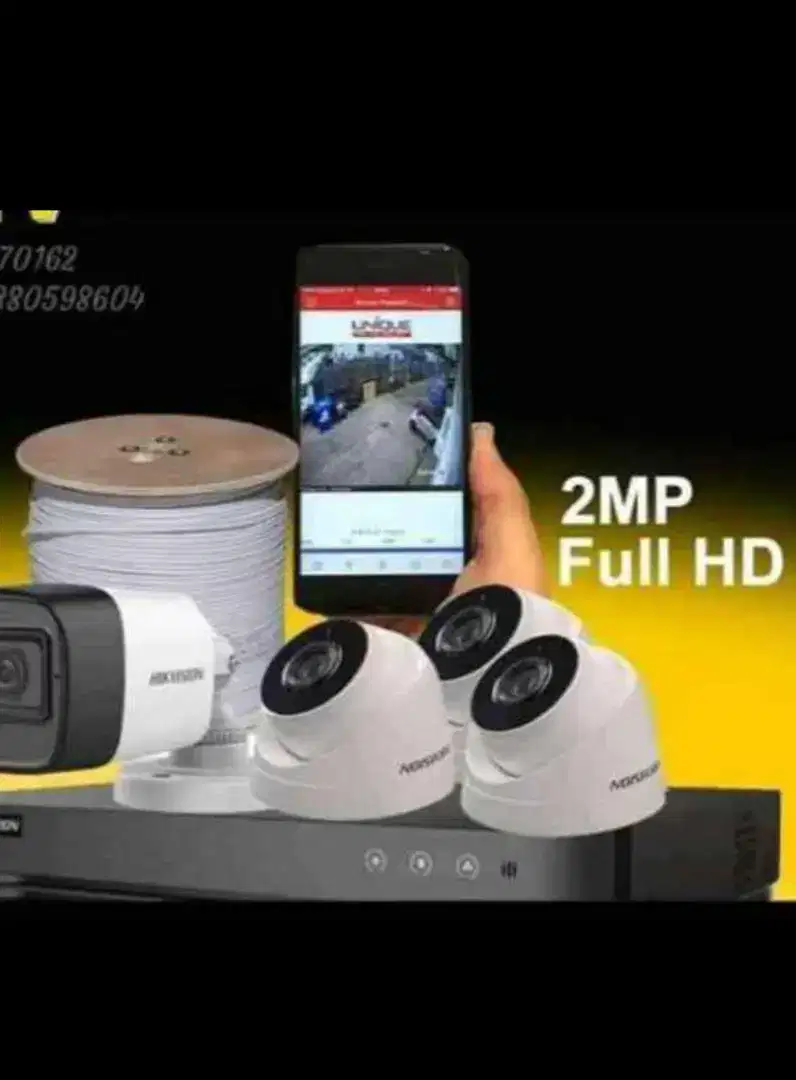 Cctv hikvision kamera ready