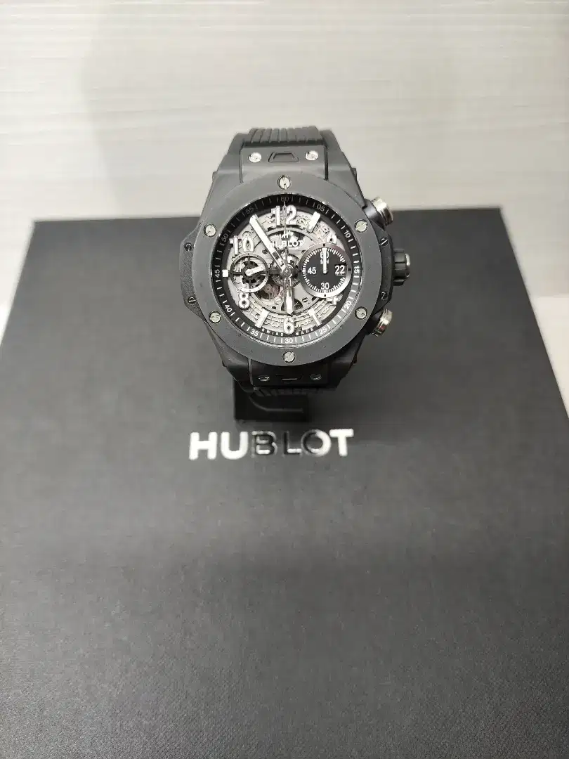 Hublot Big Bang Unico, Black Magic, 44mm, 2022, LNIB (LIKE NEW)