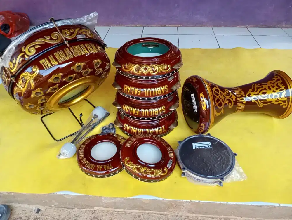 ALAT REBANA HADROH SATU PAKET PRUDUK JEPARA