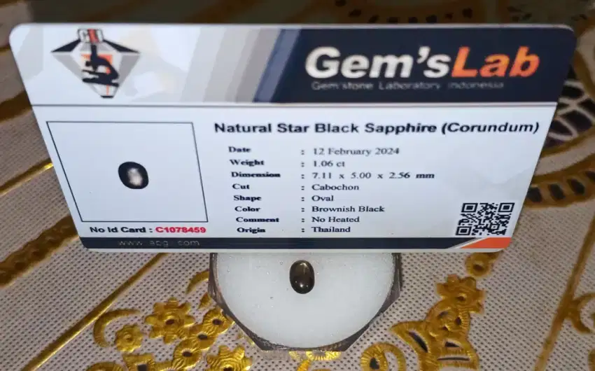 Black Sapphire Star Thailand NH + memo, jual/tt/bt segala jenis barang